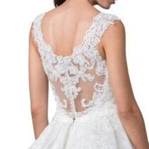 Aspeed - L1360 V-Back Jersey Dazzling Evening Gown main image 1
